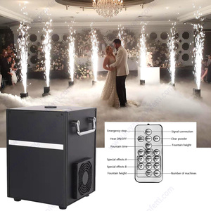 Mini fuegos artificiales eléctricos pequeños de gama alta, máquina de chispa fría, fuente de <span class=keywords><strong>oro</strong></span> de chorro, efectos especiales mágicos para DJ de escenario de boda en interiores - Product Image 3