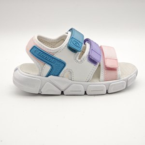 Sandali Estivi Multicolore per Bambini, Traspiranti e Morbidi - <span class=keywords><strong>Calzature</strong></span> Casual con Cinturino a Fibbia per Neonati, Bambini e Bambine, per <span class=keywords><strong>Spiaggia</strong></span> e Attività all'Aperto - Product Image 3