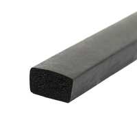 Bandes d'étanchéité en caoutchouc mousse EPDM produites en usine YX bandes d'étanchéité en caoutchouc éponge extrudé