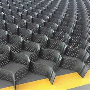 Geogrid และไนด์ อาเบลล์ Geocellule HDPE Geocellule สีดํา