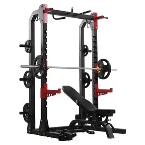 Thiết bị tập thể dục mutli chức năng huấn luyện viên Trạm điện Squat giá lồng cho tập thể dục