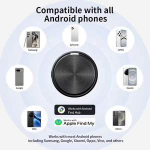 Localisateur de suivi à double système pour Apple Find My et Google Find My Device Mini BT Smart Tracker Locator pour clé, portefeuille, animal de compagnie, <span class=keywords><strong>voiture</strong></span> - Product Image 5