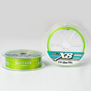 Línea de Pesca Trenzada YGK de 8 Hilos, Dyneema Verde Fluorescente, Alta Resistencia, Línea Principal para Pesca en Playa y Océano - Product Image 4