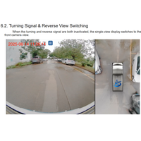 Systèmes de caméras 360° pour véhicules, système de détection d'angle mort pour camions, système d'évitement de collision, caméras de bras d'arrêt pour autobus scolaires, caméra pour camion