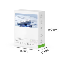 Pengisi daya Cepat warna-warni PD 30W Gan, pengisi daya ponsel dinding USB C ukuran Mini satu tipe-c Port adaptor daya