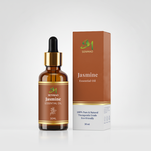 Flacon compte-gouttes de 30 ml, parfum de fleurs charmant, arôme naturel, huile essentielle de jasmin pour les soins de la peau, les soins du corps, le bain, le parfum - Product Image 1