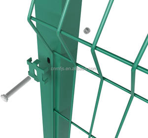 Paneles de malla de alambre soldado galvanizado de hierro de acero de esgrima <span class=keywords><strong>Hercules</strong></span> fácil de montar de China puertas de seguridad de cerdo casas agujeros cuadrados - Product Image 2