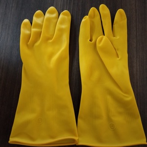 قفازات مطاطية متينة 75 جرام، قفازات يد لشد تدفئة اليد من اللاتكس الصناعي - Product Image 3