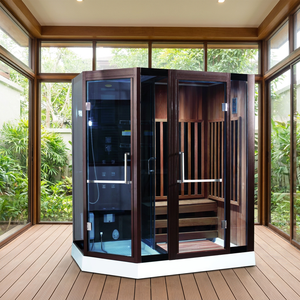 HOT SALE Sauna Steam <strong>Room</strong> <strong>with</strong> Multifunction Shower on Rail - Product Image 1