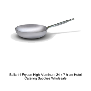 Deep Aluminum Frying <b>Pan</b> Ø 24 cm H 7 cm Ballarini - Product Image 2