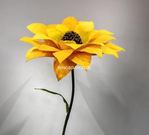 Decoración para Bodas al Aire Libre, Girasoles Artificiales Grandes, Flores Realistas para Navidad, Pascua, Graduación, Ecológicas - Product Image 6