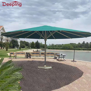 Sombrilla de playa Glamping <span class=keywords><strong>4x4</strong></span> patio jardín muebles de exterior sombrilla Comercial Grande - Product Image 3