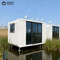 Maisons conteneurs de 20 et 40 pieds, maison de 3 chambres, cabane miniature préfabriquée, capsules, pods, capsule 80 Kw, kits de maisons préfabriquées Lowes