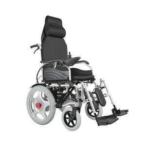 Fauteuil roulant électrique pliable à dossier haut de 22 pouces, vente en gros - Product Image 2