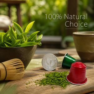 Capsules de Matcha Daily Focus Ritual compatibles avec Nespresso Original Line, soutien de la concentration, capsules de thé vert biologique - Product Image 5