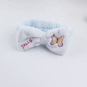 Bandeau Spa élastique Boho avec nœud papillon pour femme Style bohème <span class=keywords><strong>chic</strong></span> confortable et élégant - Product Image 6