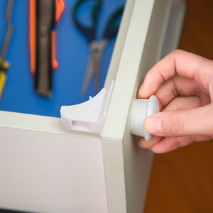 Verrous de sécurité invisibles pour enfants, verrous de tiroir et d'armoire, protection anti-pincement pour bébés, boucle de sécurité pour enfants, vente en gros - Product Image 6