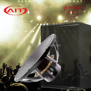1400W AES Leistung 18 Zoll 115mm VC Neodym-Magnet LF-Lautsprechertreiber J6118nd/<span class=keywords><strong>2</strong></span> 4,5 Zoll VC 39-1KHz 8 Ohm U-Yoke Magnetstruktur - Product Image 1