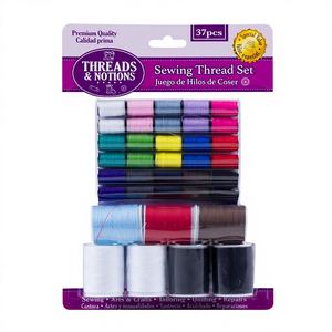 Juego de 37 Hilos de Coser de Colores Surtidos, Variedad de Colores para sus Necesidades de Costura, Hecho en China, Modelo 75943 - Product Image 1