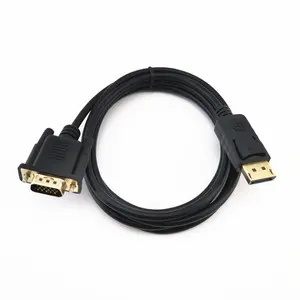 Cable de conversión DP a VGA, tarjeta gráfica de ordenador para conectar al monitor HD, cable de conversión Displayport a VGA