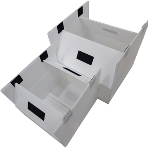 Collapsible <strong>pp</strong> Corrugated Plastic Danpla <strong>Box</strong> <strong>Polypropylene</strong> Hollow Plastic Sheet Crates Corrugated Storage <strong>Box</strong> - Product Image 2