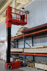 Plataforma DE TRABAJO Elevadora de horquilla de tijera HSLLIFT altamente personalizable eléctrica 6-10-12M con capacidad de 1000kg 2260 1130mm x 4 personas - Product Image 4