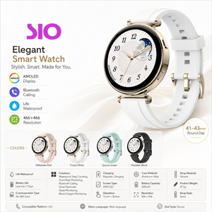 <span class=keywords><strong>Reloj</strong></span> <span class=keywords><strong>Inteligente</strong></span> AMOLED con Logotipo Personalizado, Venta al Por Mayor, Muestra, Aleación de Aluminio, Redondo, 466 x 466, Responde Llamadas, Compatible con iOS, Resistente a Salpicaduras - Product Image 5