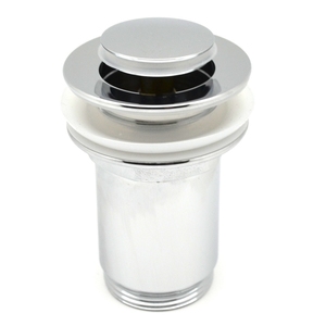 Válvula de desagüe click-clack para lavabo y bidé de 1 1/4 pulgadas sin rebosadero - Product Image 1