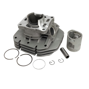 ฝาสูบรถจักรยานยนต์ใหม่ 53.75 มม. 125 ซีซี อะลูมิเนียมและเหล็ก สำหรับเปลี่ยนอะไหล่ส่วนบนของเครื่องยนต์ยามาฮ่า Y125Z/Y125ZR - Product Image 3