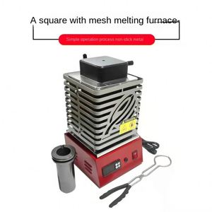 Horno de Inducción Pequeño de Malla Dorada para Fundir Cobre, Hierro y Joyería - Equipo para Fundir Oro - Product Image 3