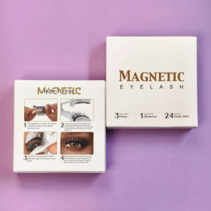 Faux <span class=keywords><strong>cils</strong></span> réutilisables de voyage personnalisés à prix de gros bon marché avec applicateur sans colle, <span class=keywords><strong>cils</strong></span> magnétiques - Product Image 5