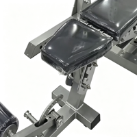 Banc de musculation inclinable à hauteur réglable, station d'entraînement multifonctionnelle complète avec rack de puissance