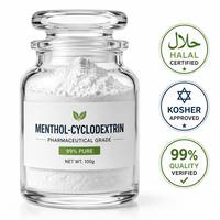 Complexe menthol-cyclodextrine activé par l'humidité |   Refroidissement longue durée pour les soins bucco-dentaires |   Menthol de qualité USP