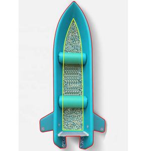 Canoa Inflable, Kayak Doble, Bote Oceánico, Plataforma de PVC con Tecnología Drop Stitch, Bote de Pesca - Product Image 6