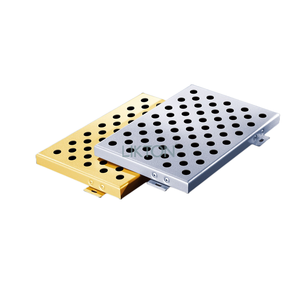 Panneaux de mur rideau en aluminium de plat de conception moderne durable pour le revêtement durable extérieur intérieur pour la <span class=keywords><strong>protection</strong></span> de mur - Product Image 1