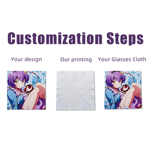 <span class=keywords><strong>Panno</strong></span> per Occhiali Personalizzato Ecologico <span class=keywords><strong>Antibatterico</strong></span> in <span class=keywords><strong>Microfibra</strong></span>, Design Leggero e Morbido per la Pulizia delle Lenti - Product Image 3