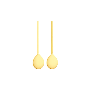 Pendientes de Moda, Acero Inoxidable 316L, Baño de Oro PVD, Sostenibles y Resistentes - Product Image 2