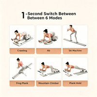 Planche de Pilates professionnelle pour Reformer, planche coulissante pour la maison, entraînement de la force du tronc, équipement de fitness pour remodeler le corps