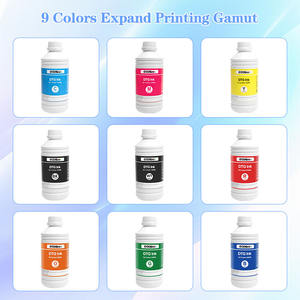 Encre d'impression textile Goosam 9 couleurs pour imprimante DTG, compatible avec les têtes d'impression Brother, Kyocera, <span class=keywords><strong>Fujifilm</strong></span>, Starfire, Ricoh Gen5 et Gen6 - Product Image 4
