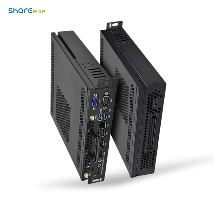 ShareRDP Factory Custom I3 1115G4 OPS Fanless OPS Mini PC tertanam I3 I5 Industri komputer untuk konferensi Display Bisnis