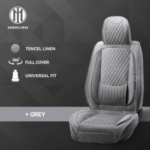 Protections de siège respirantes en Tencel par Marcan, coussin matelassé en lin quatre saisons pour Mercedes-Benz - Product Image 1