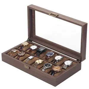 苹果表带木制手表盒收纳盒竹制储物托盘