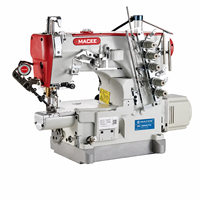Machine à coudre industrielle à lit cylindrique mini (178 mm) à entraînement direct haute vitesse MC 2600-ST-UTD avec coupe-fil automatique