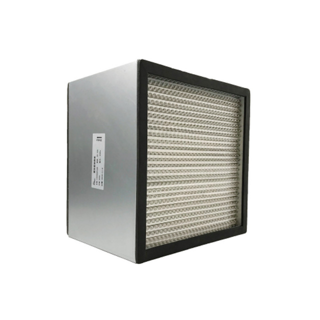 High-airflow Partition HEPA Filter: High Efficiency, Low Pressure Loss, Small Pleat Pitch, Large air Volume, Fully Customizable.
