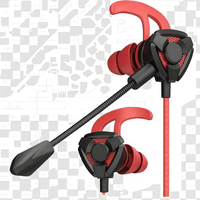 Écouteurs de jeu filaires TONGYI avec micro détachable LHDC IPX-4 étanche Moniteurs intra-auriculaires (IEM) pour PS5 Xbox PC Téléphone