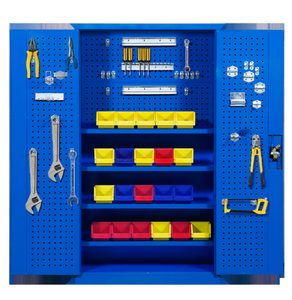 Armoire à outils avec outils Armoire à outils directe d'usine Boîte à outils de stockage en acier Boîte à outils robuste pour atelier <span class=keywords><strong>Garage</strong></span> à vendre - Product Image 1
