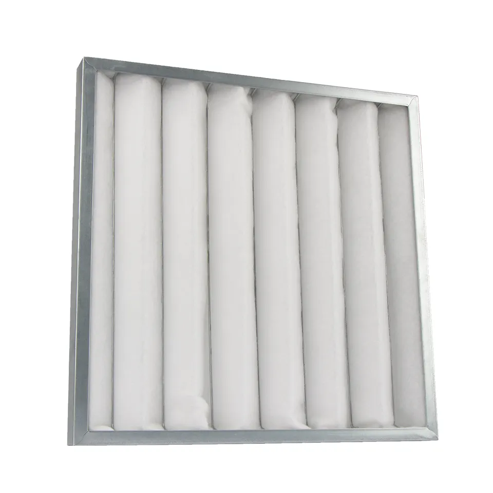 En iyi üretim fiyatı G3 pilili Panel birincil hava filtresi dokunmamış kumaş hava sentetik elyaf restoran üretim tesisi