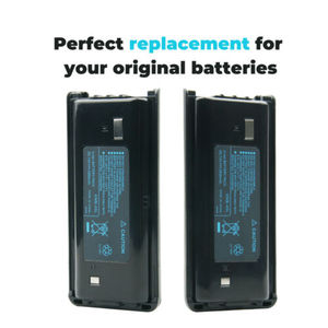 Batterie <span class=keywords><strong>Li</strong></span>-ion Kenwood KNB-45L, talkie-walkie haute puissance bidirectionnel pour radio avec sortie 8W compatible TK2207TK3207 TK2312TK3312 - Product Image 2