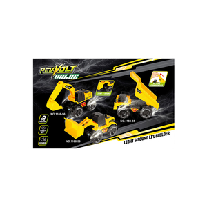 Venta Directa de Fábrica: Juguetes de Plástico de Fricción para Niños - Grúa, Excavadora, Camión Volquete - Product Image 1