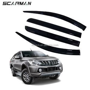 ที่บังแดดหน้าต่างรถยนต์ทำจากอะคริลิคทนทานกันฝนได้สำหรับไทรทัน2015-2022สี่ประตูแบบพิเศษ - Product Image 1